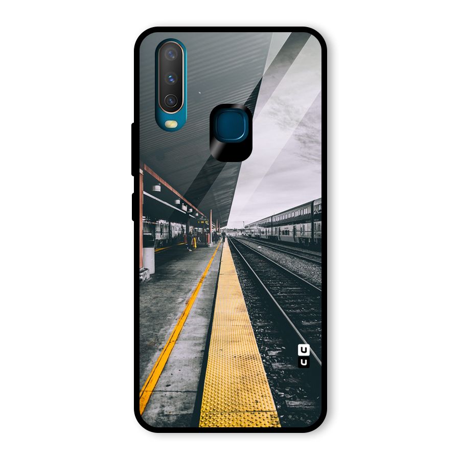 Railway Track Glass Back Case for Vivo U10