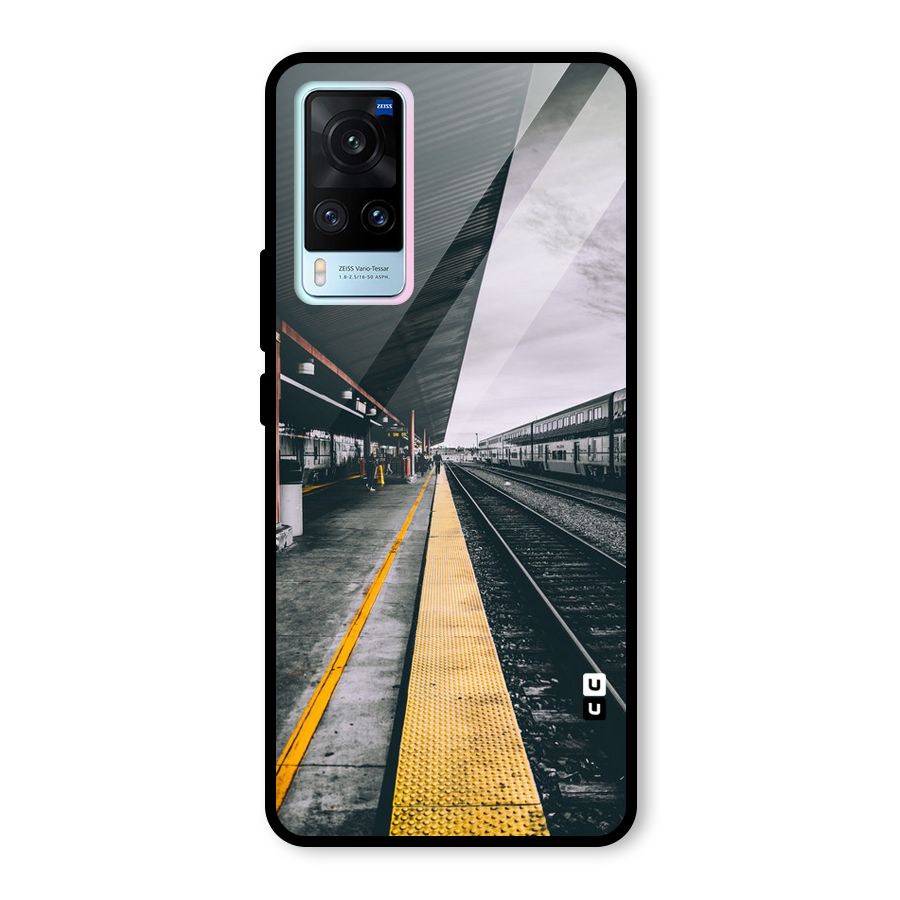 Railway Track Glass Back Case for Vivo X60