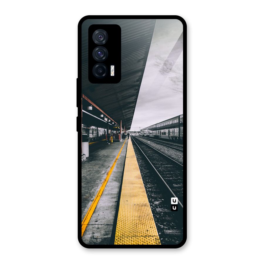 Railway Track Glass Back Case for Vivo iQOO 7 5G