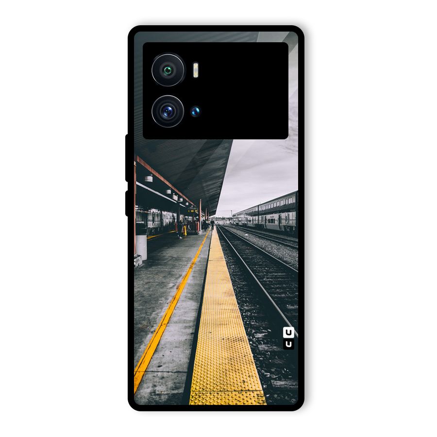 Railway Track Glass Back Case for Vivo iQOO 9 Pro