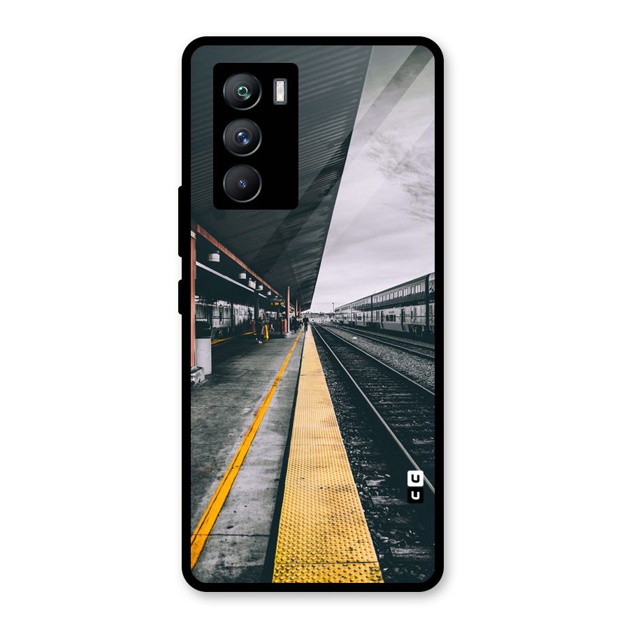 Railway Track Glass Back Case for Vivo iQOO 9 SE