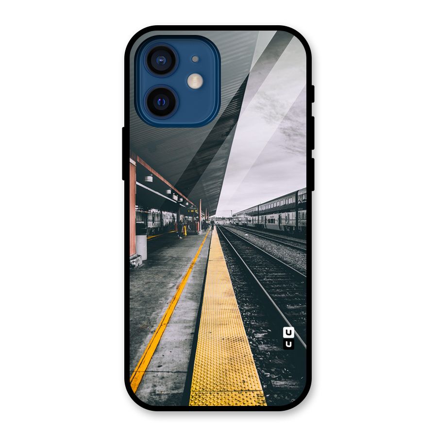 Railway Track Glass Back Case for iPhone 12 Mini