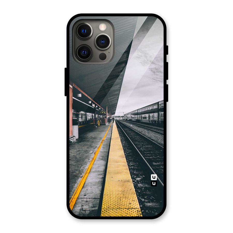 Railway Track Glass Back Case for iPhone 12 Pro Max