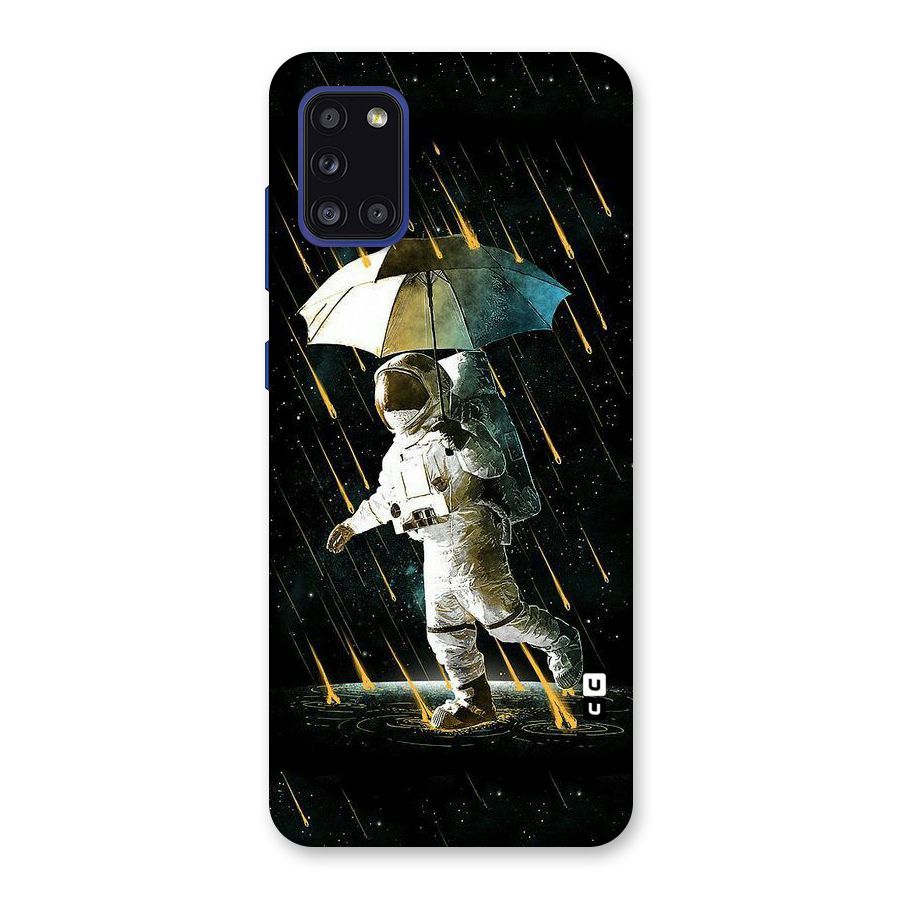 Rain Spaceman Back Case for Galaxy A31