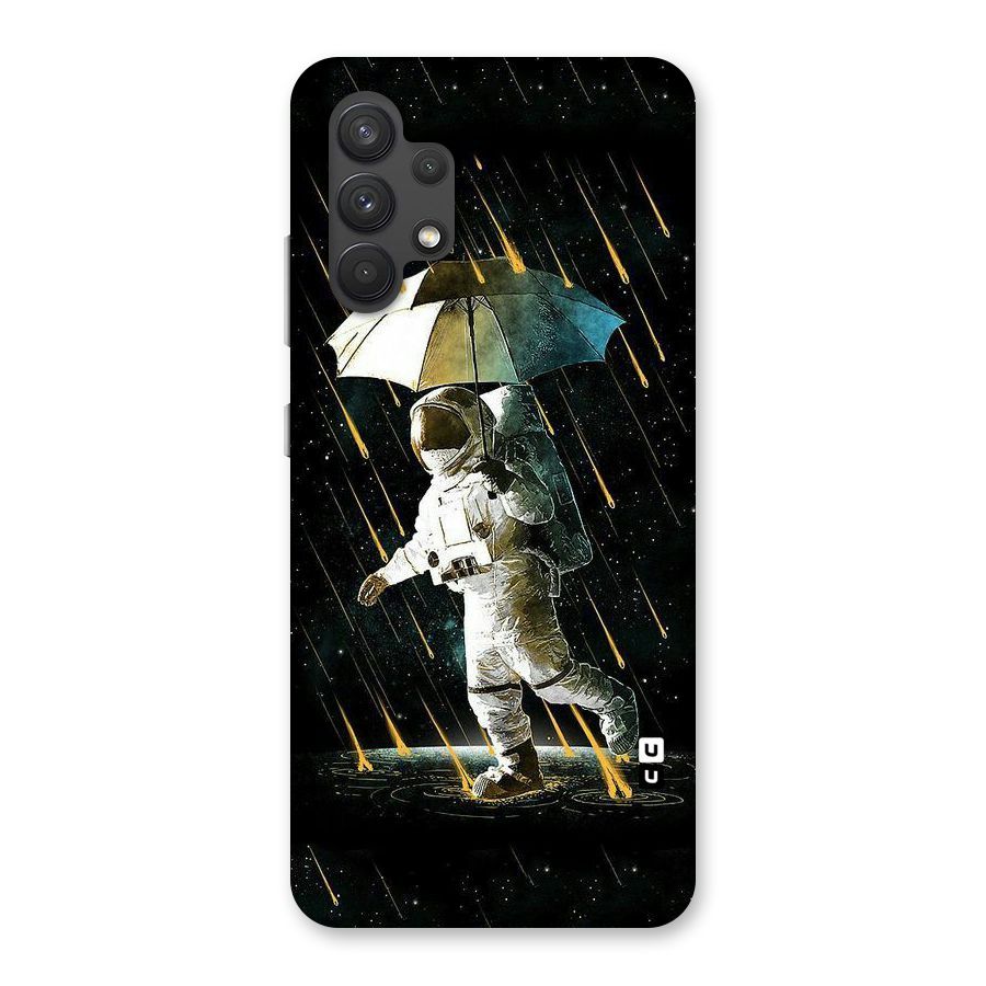 Rain Spaceman Back Case for Galaxy A32