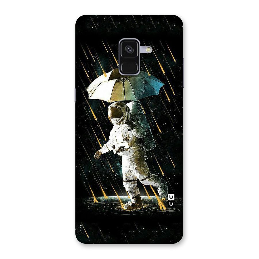 Rain Spaceman Back Case for Galaxy A8 Plus