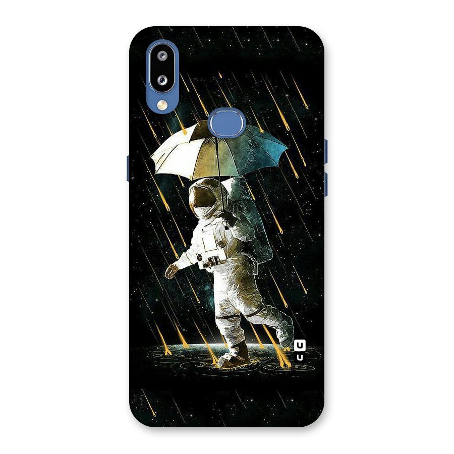 Rain Spaceman Back Case for Galaxy M01s