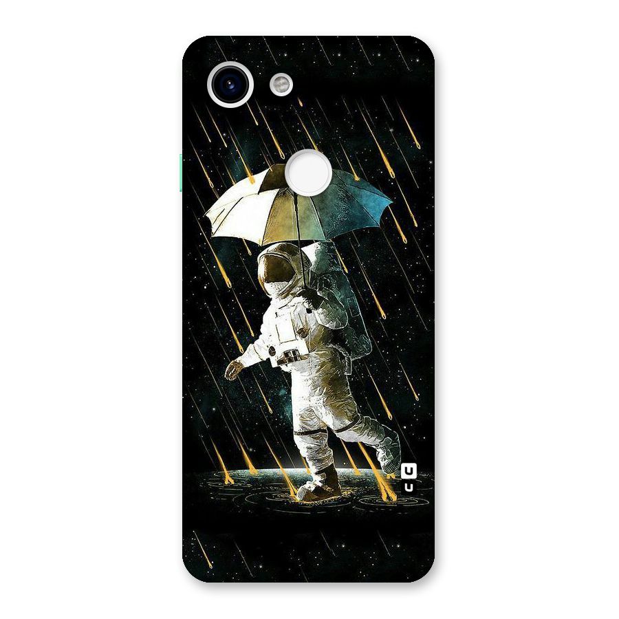 Rain Spaceman Back Case for Google Pixel 3