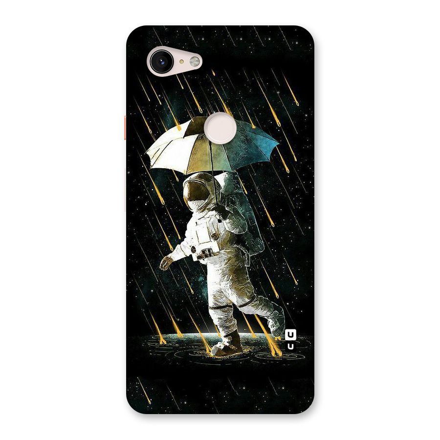 Rain Spaceman Back Case for Google Pixel 3 XL