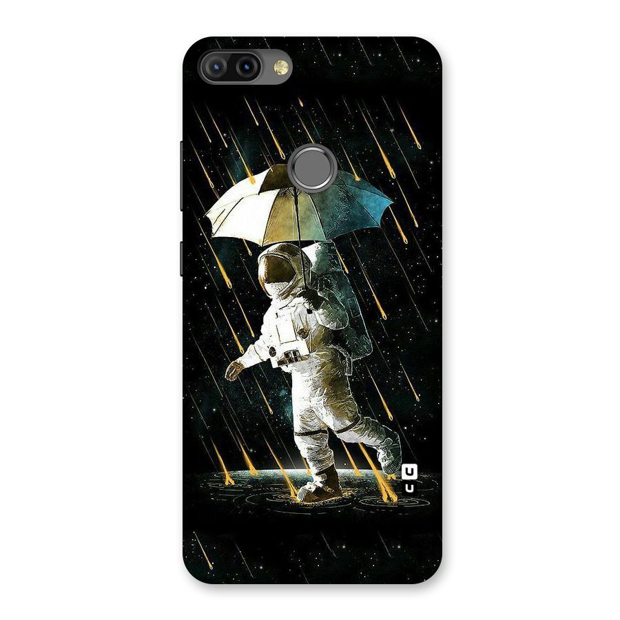 Rain Spaceman Back Case for Infinix Hot 6 Pro