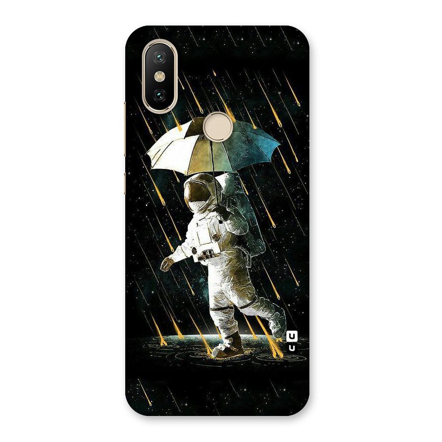 Rain Spaceman Back Case for Mi A2