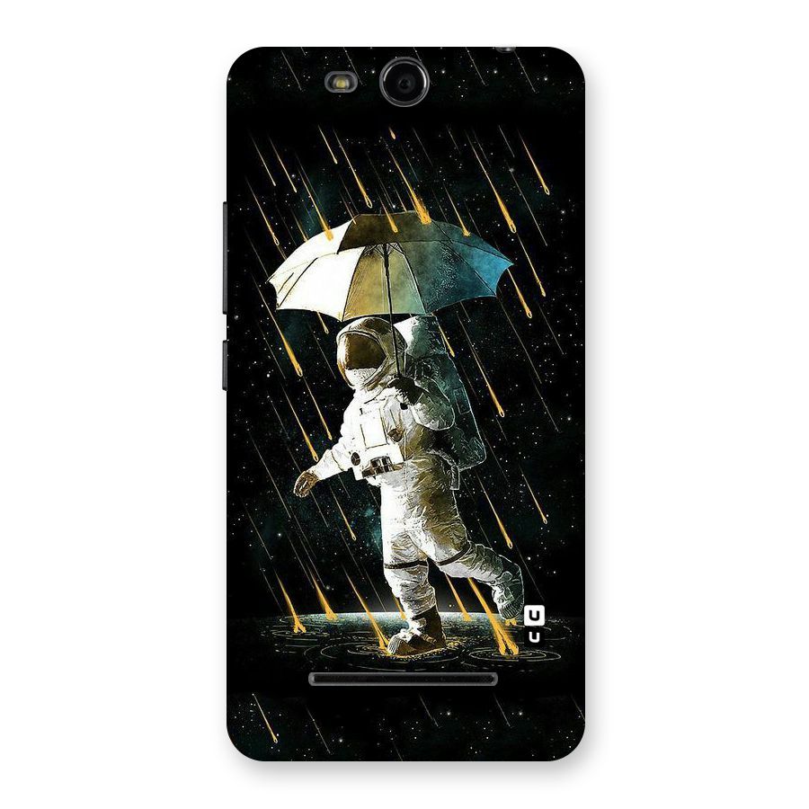 Rain Spaceman Back Case for Micromax Canvas Juice 3 Q392