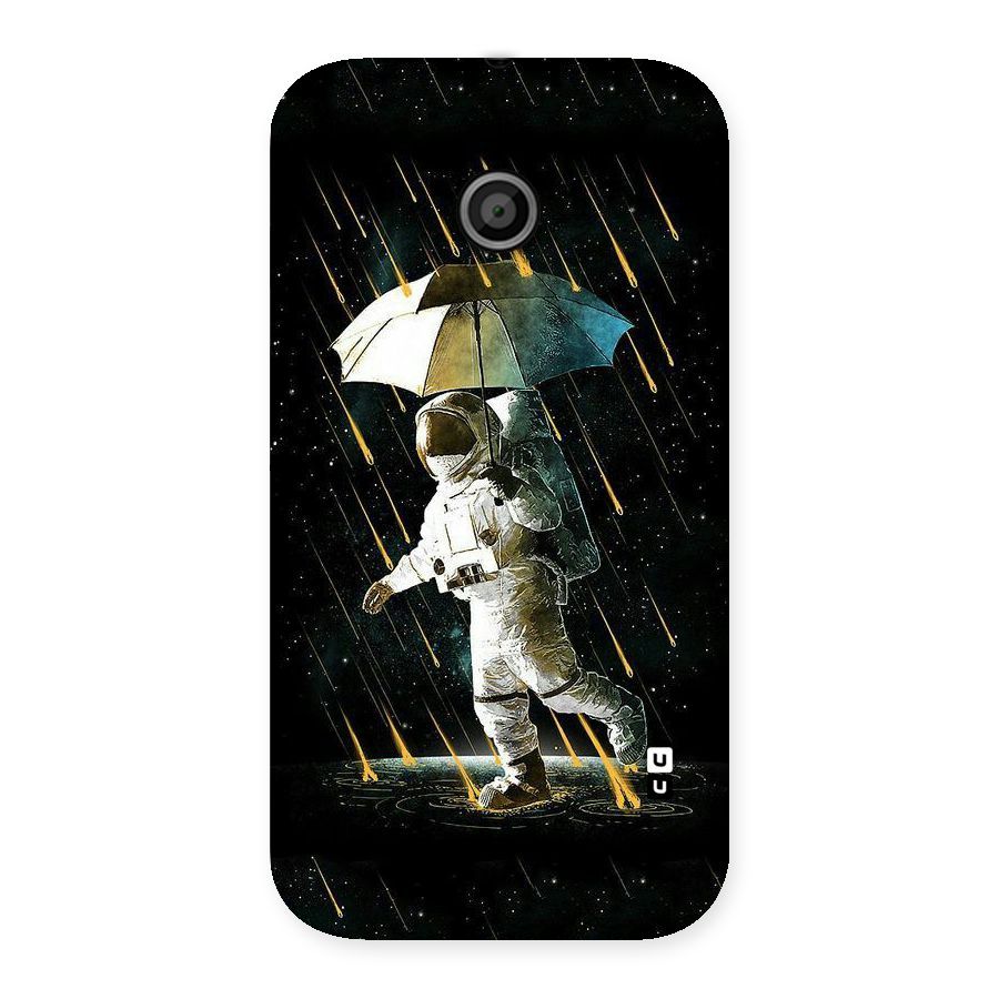 Rain Spaceman Back Case for Moto E