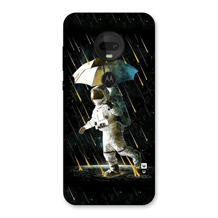 Rain Spaceman Back Case for Moto G7