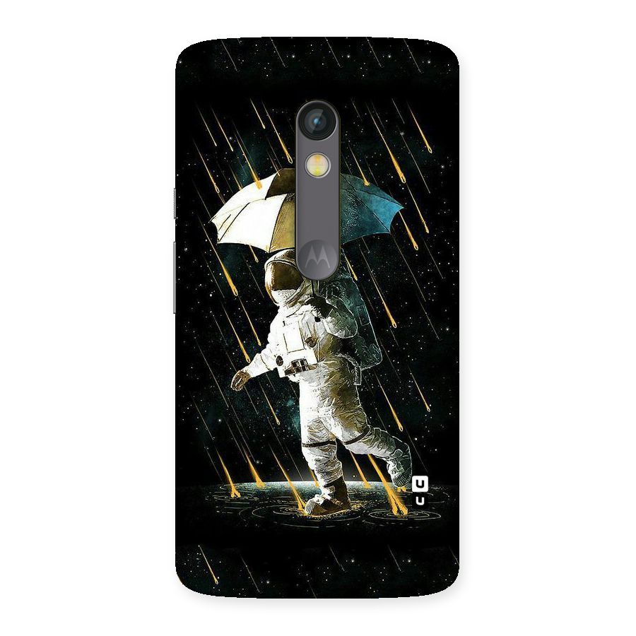 Rain Spaceman Back Case for Moto X Play