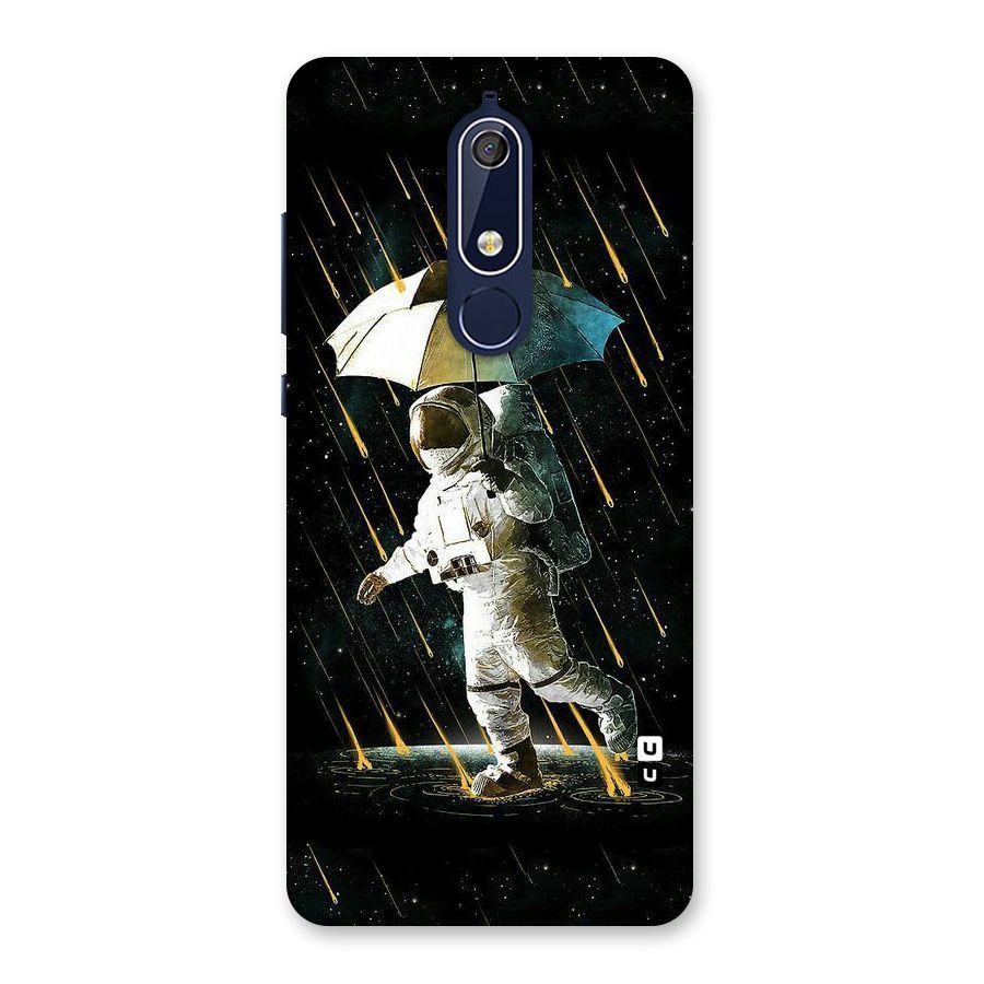 Rain Spaceman Back Case for Nokia 5.1