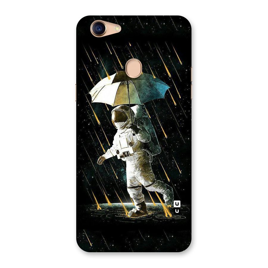 Rain Spaceman Back Case for Oppo F5 Youth