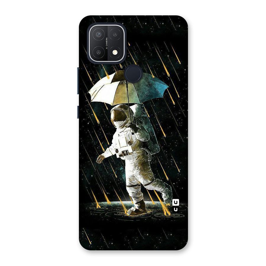 Rain Spaceman Back Case for Oppo A15
