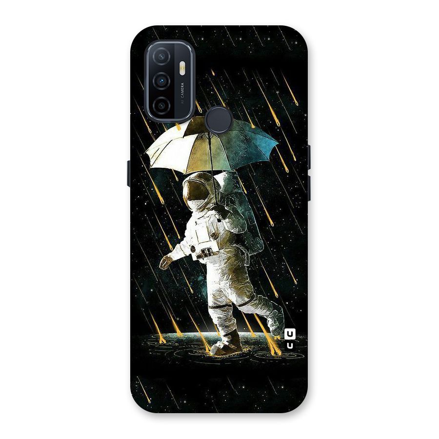 Rain Spaceman Back Case for Oppo A32