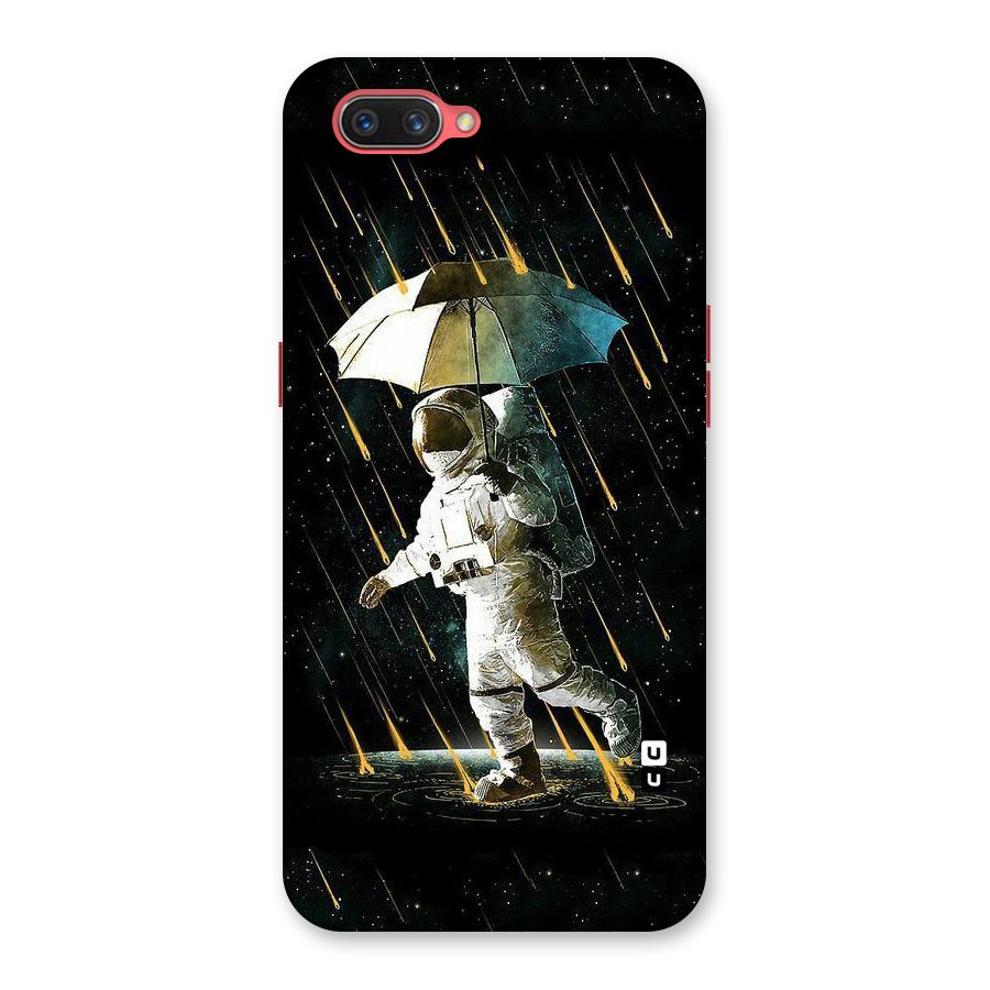 Rain Spaceman Back Case for Oppo A3s