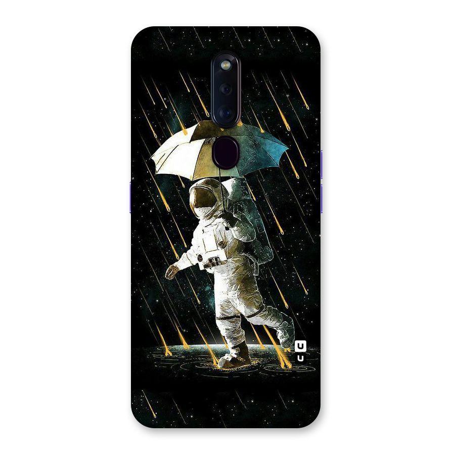 Rain Spaceman Back Case for Oppo F11 Pro