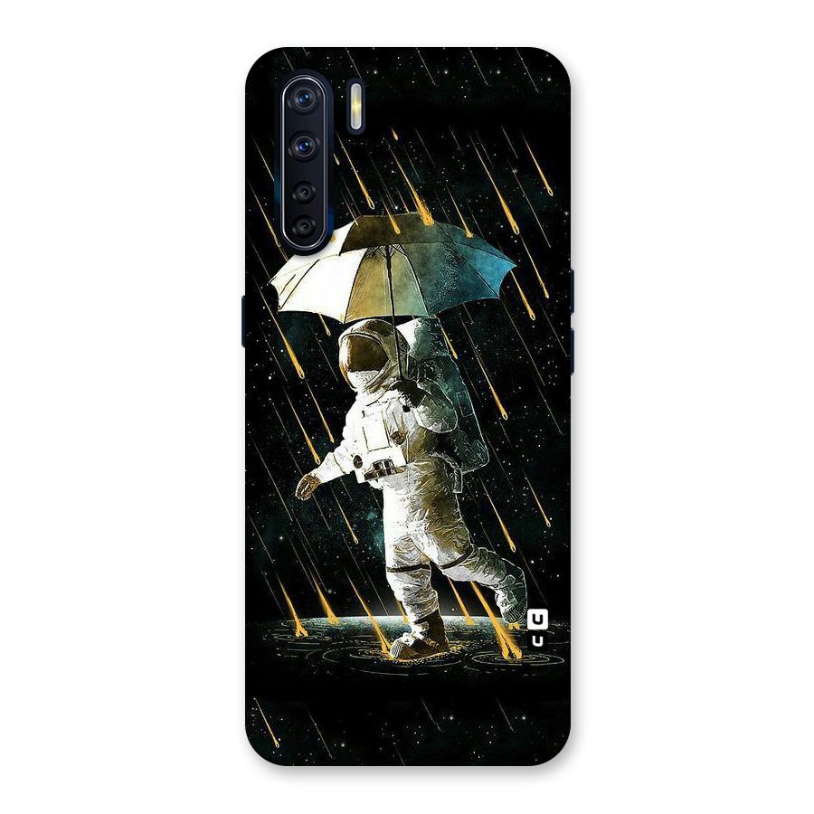 Rain Spaceman Back Case for Oppo F15