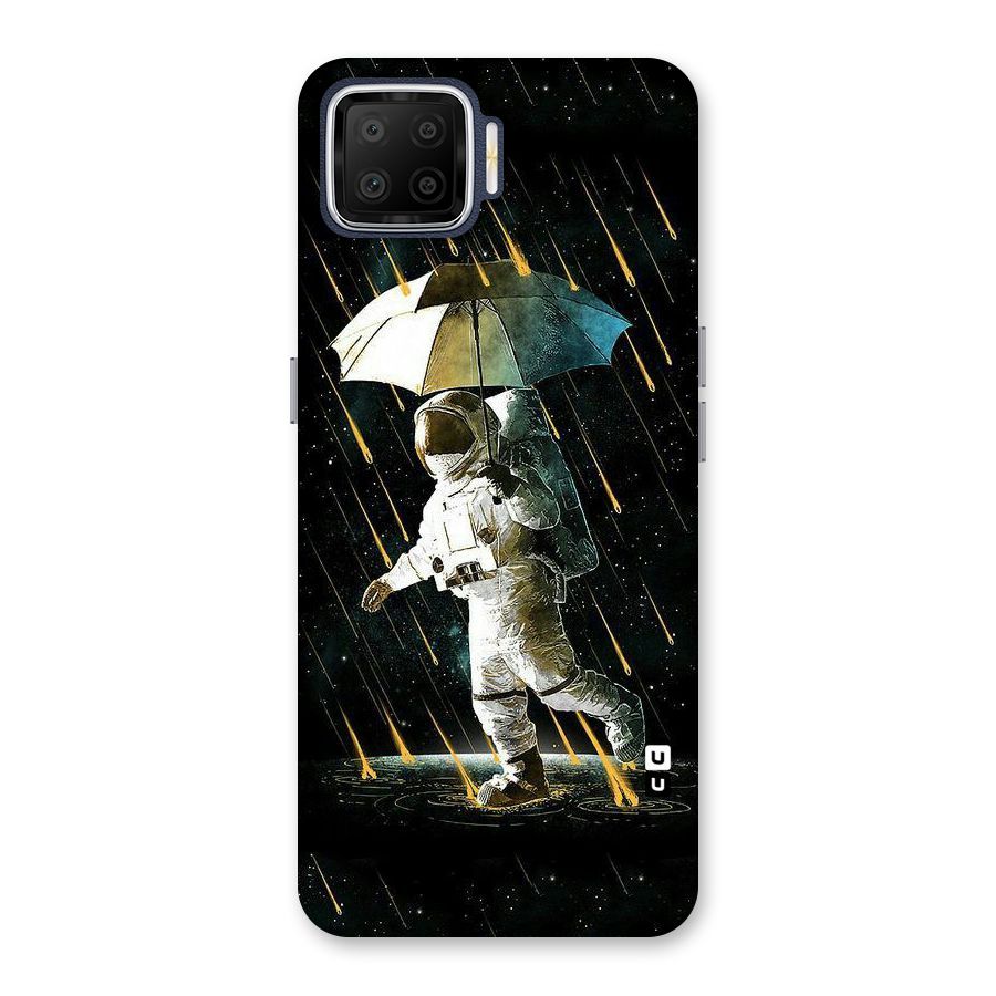 Rain Spaceman Back Case for Oppo F17