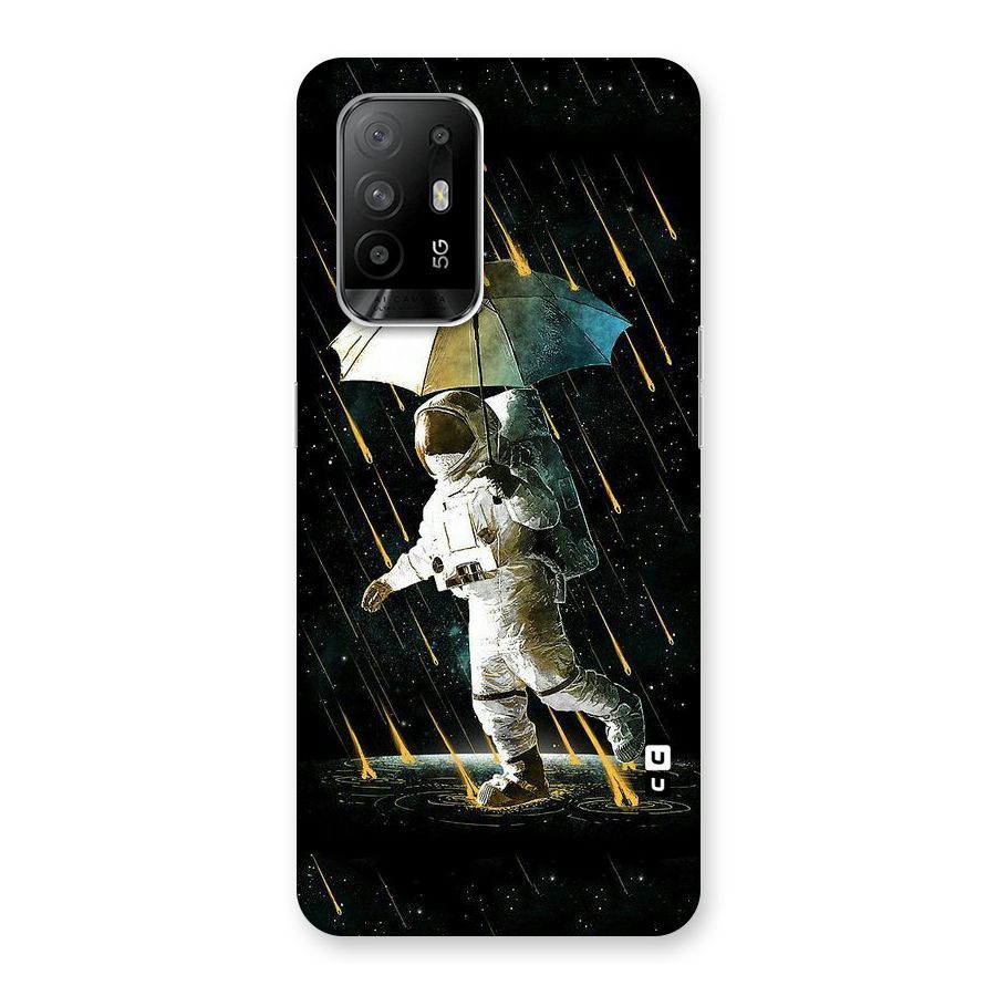 Rain Spaceman Back Case for Oppo F19 Pro Plus 5G