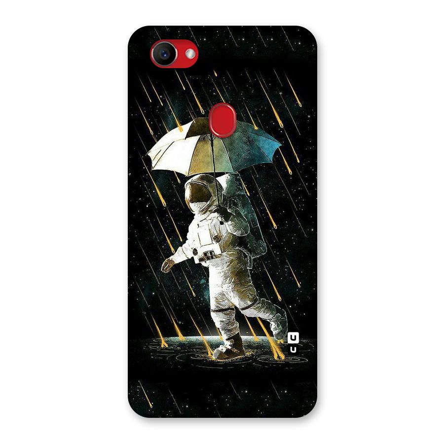 Rain Spaceman Back Case for Oppo F7