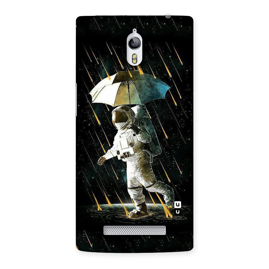 Rain Spaceman Back Case for Oppo Find 7