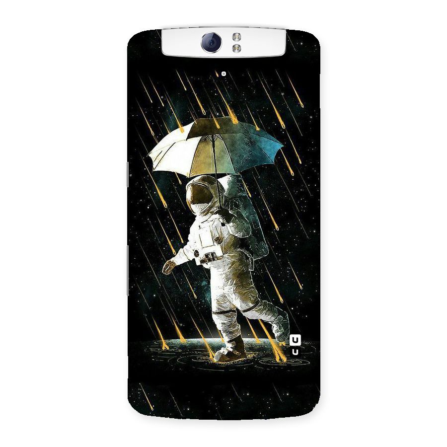 Rain Spaceman Back Case for Oppo N1