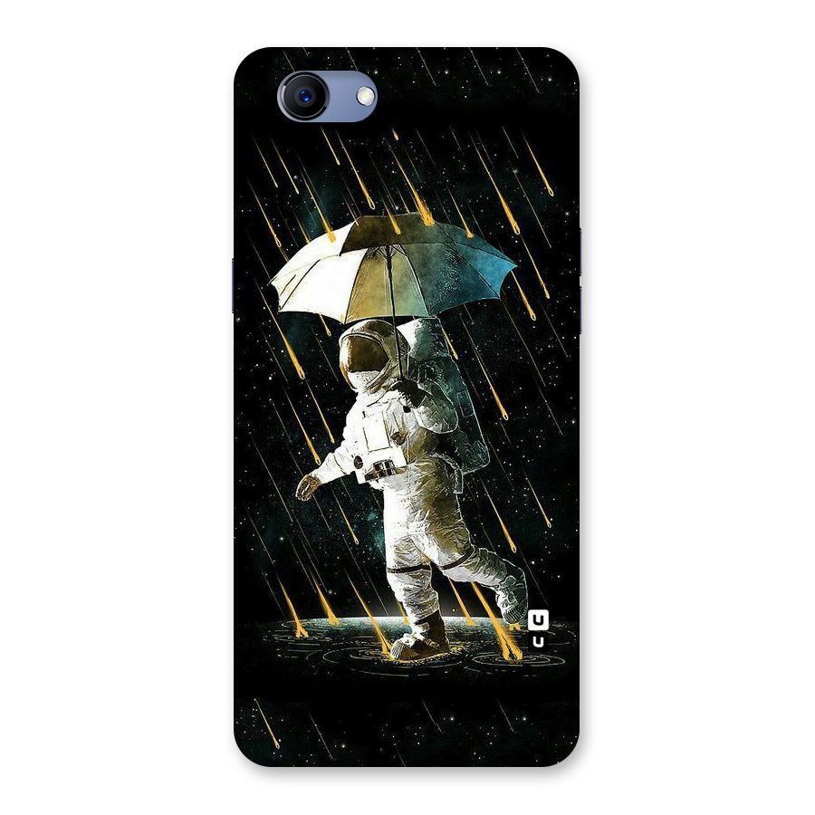 Rain Spaceman Back Case for Oppo Realme 1