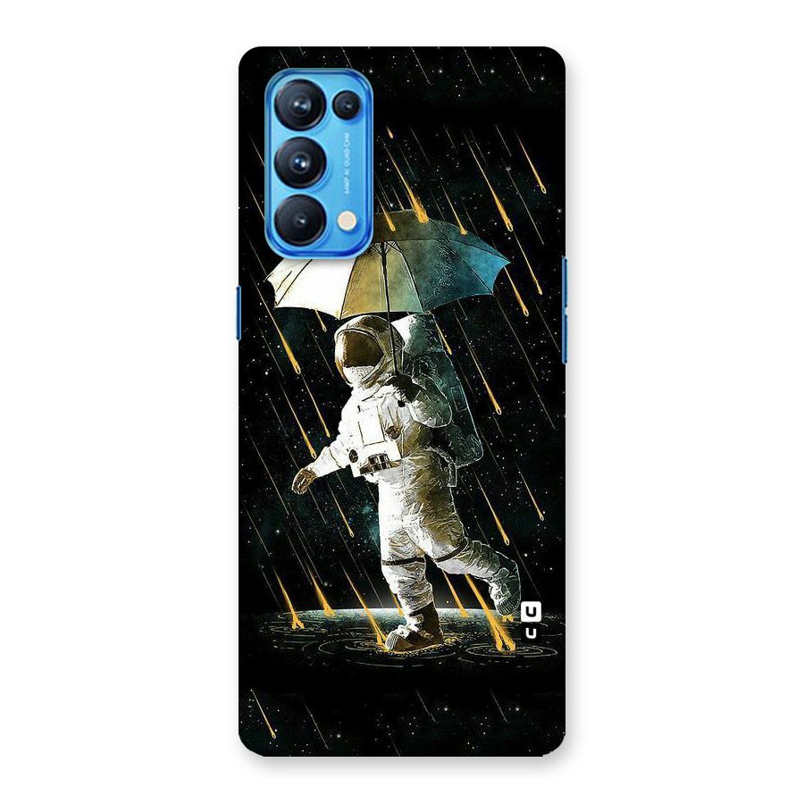 Rain Spaceman Back Case for Oppo Reno5 Pro 5G