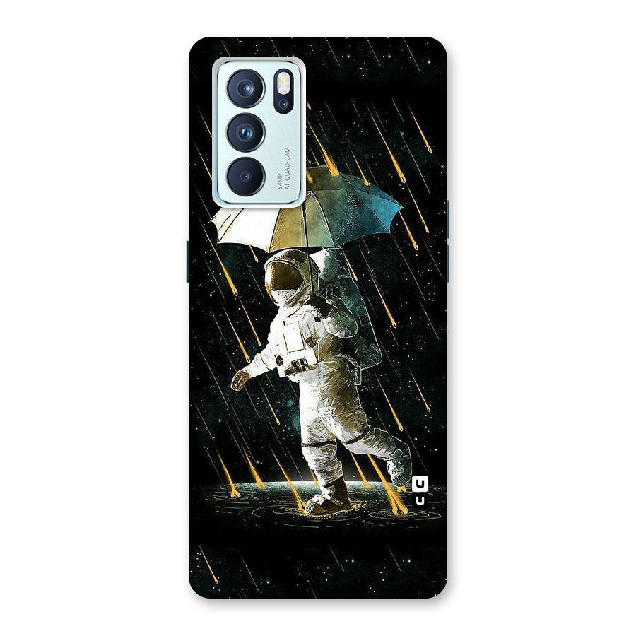Rain Spaceman Back Case for Oppo Reno6 Pro 5G