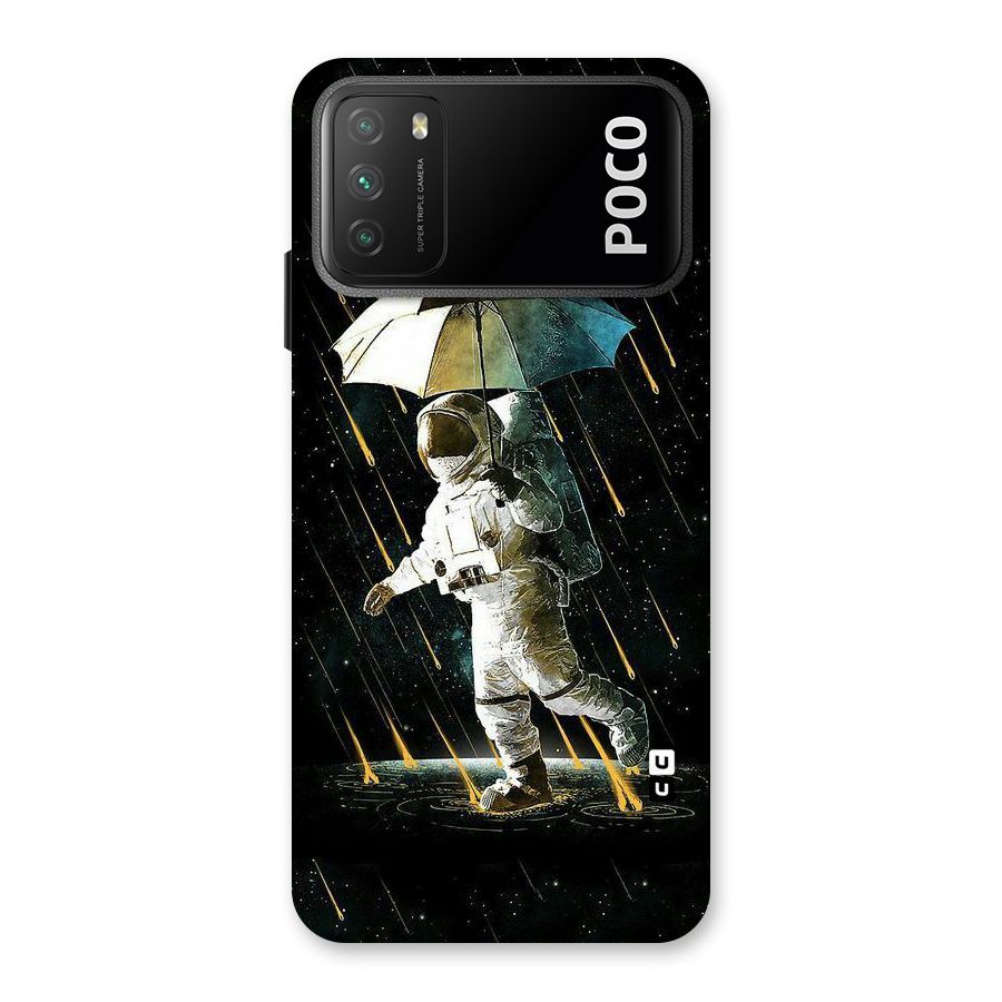Rain Spaceman Back Case for Poco M3