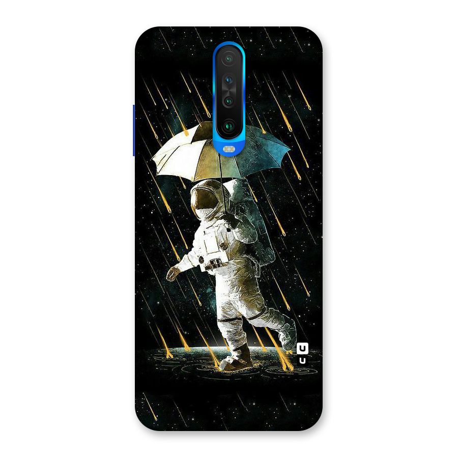 Rain Spaceman Back Case for Poco X2