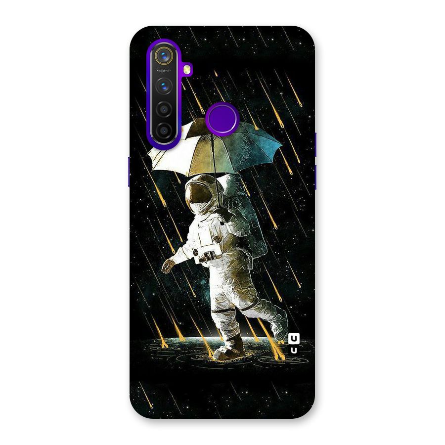 Rain Spaceman Back Case for Realme 5 Pro