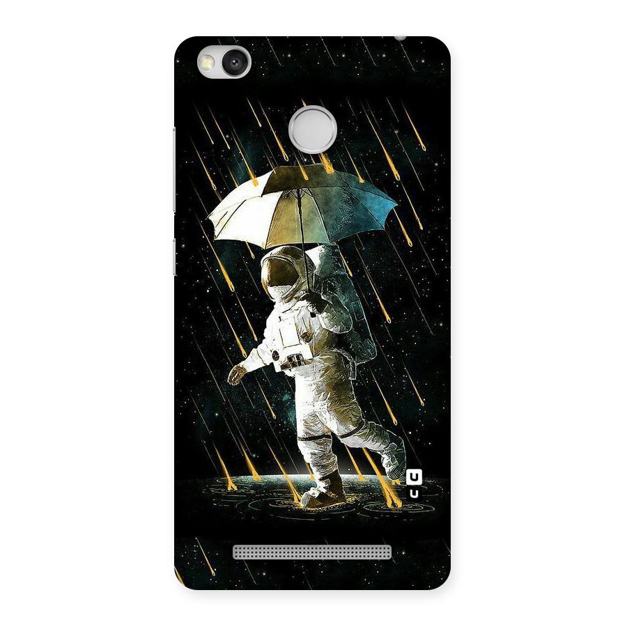 Rain Spaceman Back Case for Redmi 3S Prime