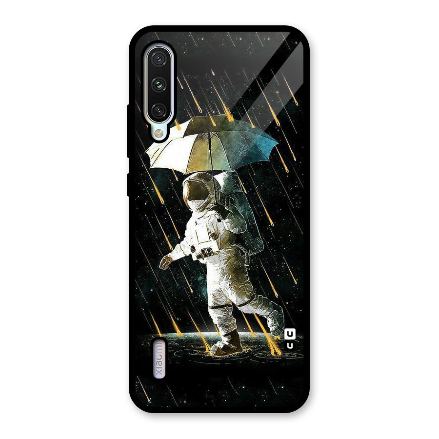 Rain Spaceman Glass Back Case for Mi A3