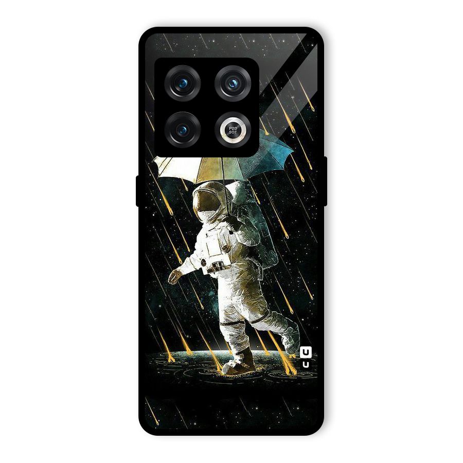Rain Spaceman Glass Back Case for OnePlus 10 Pro 5G