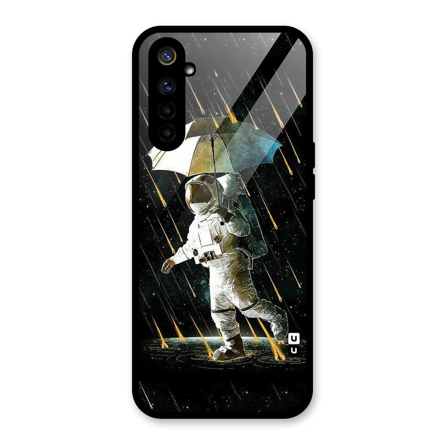 Rain Spaceman Glass Back Case for Realme 6i