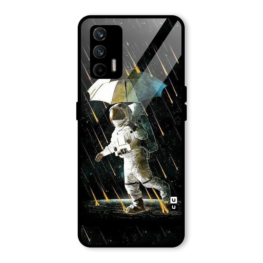 Rain Spaceman Glass Back Case for Realme GT 5G