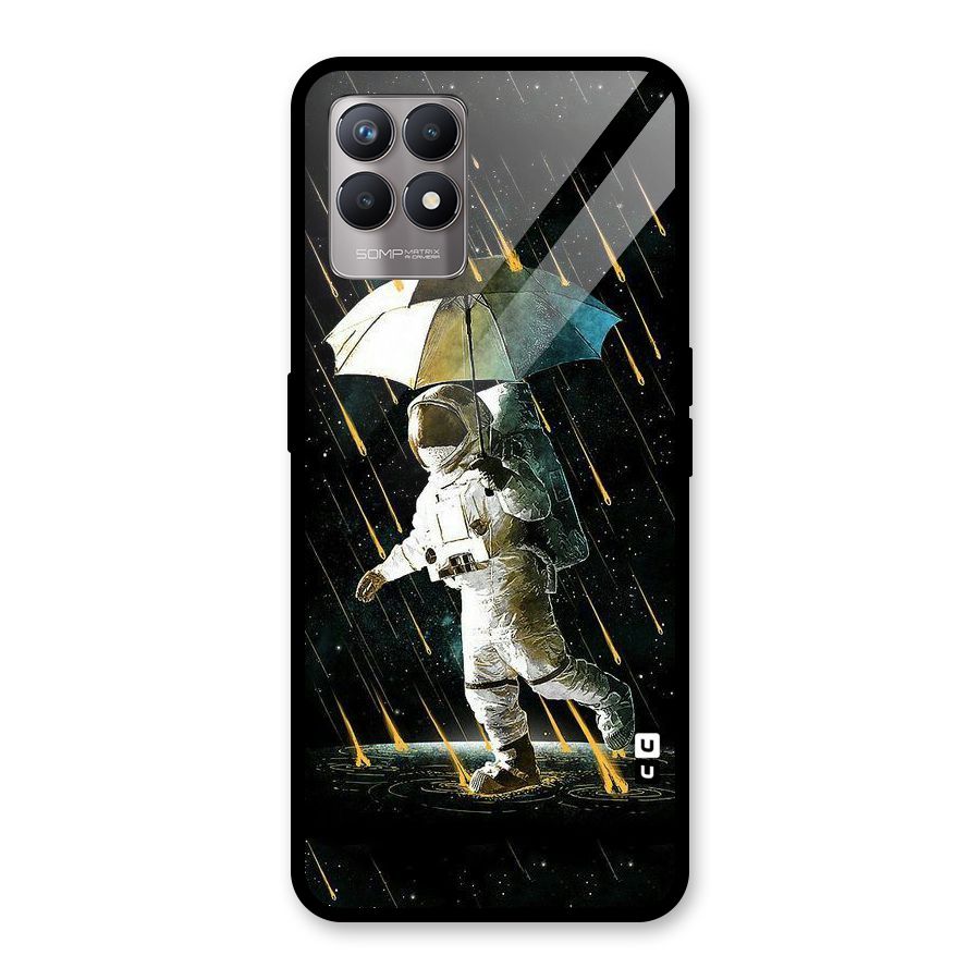 Rain Spaceman Glass Back Case for Realme Narzo 50