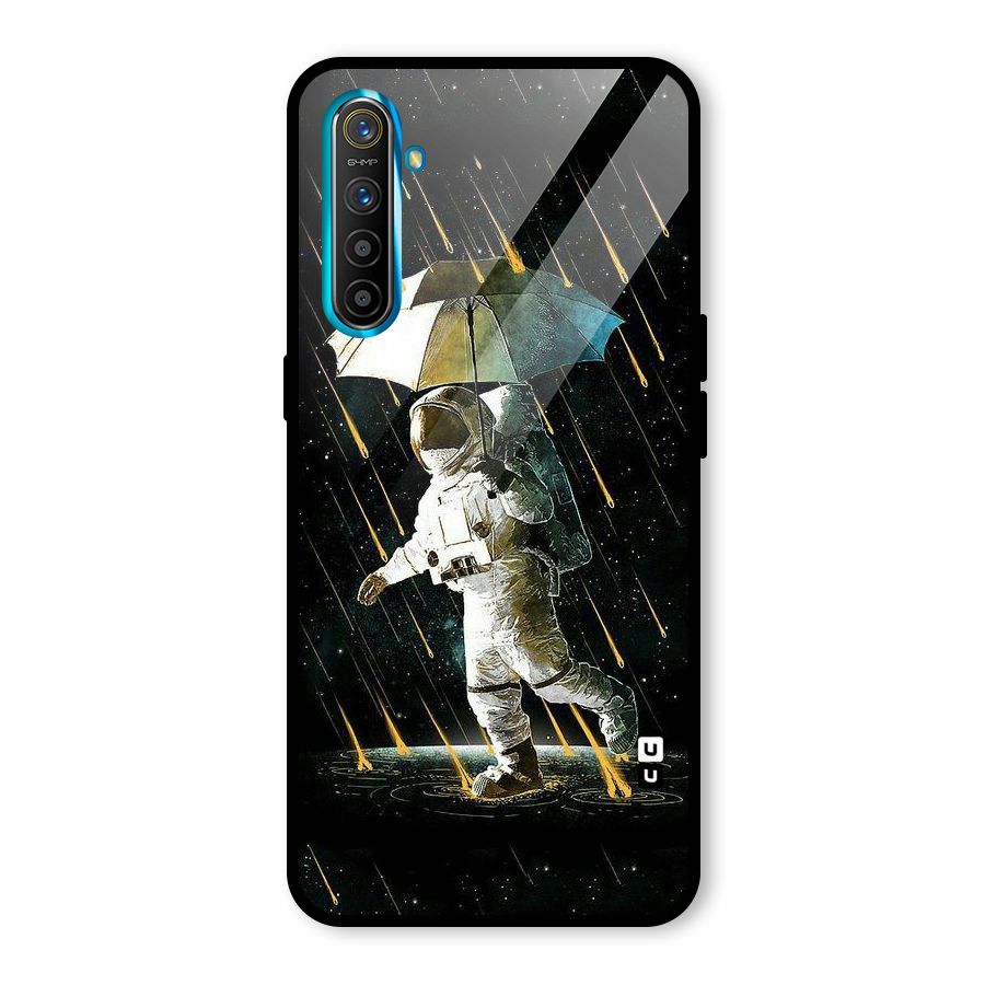 Rain Spaceman Glass Back Case for Realme X2