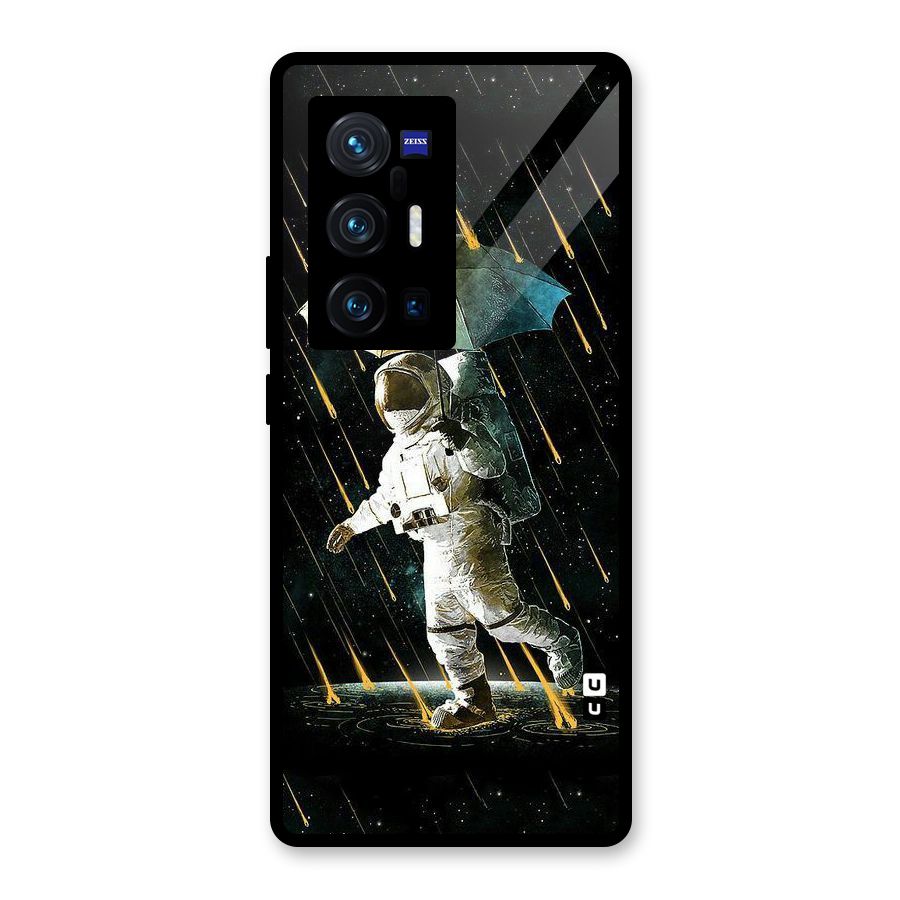 Rain Spaceman Glass Back Case for Vivo X70 Pro Plus