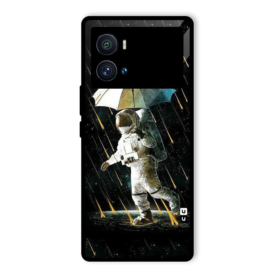 Rain Spaceman Glass Back Case for Vivo iQOO 9 Pro