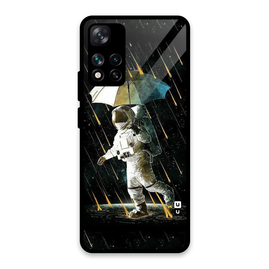 Rain Spaceman Glass Back Case for Xiaomi 11i HyperCharge 5G