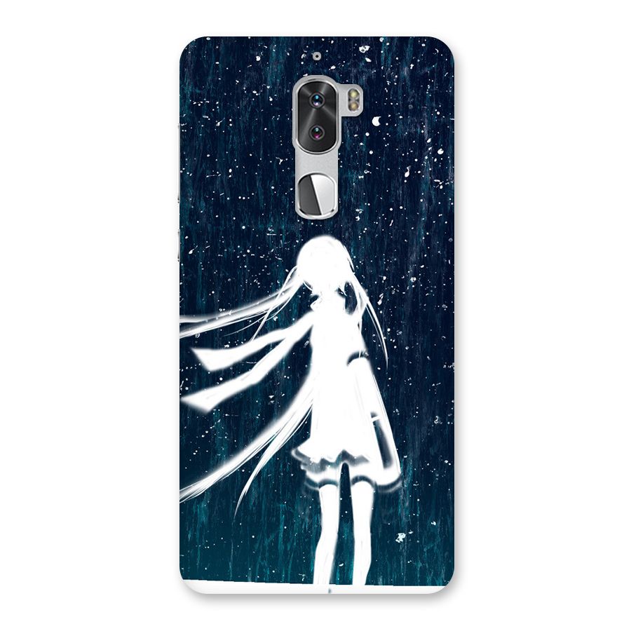 Rain White Girl Back Case for Coolpad Cool 1