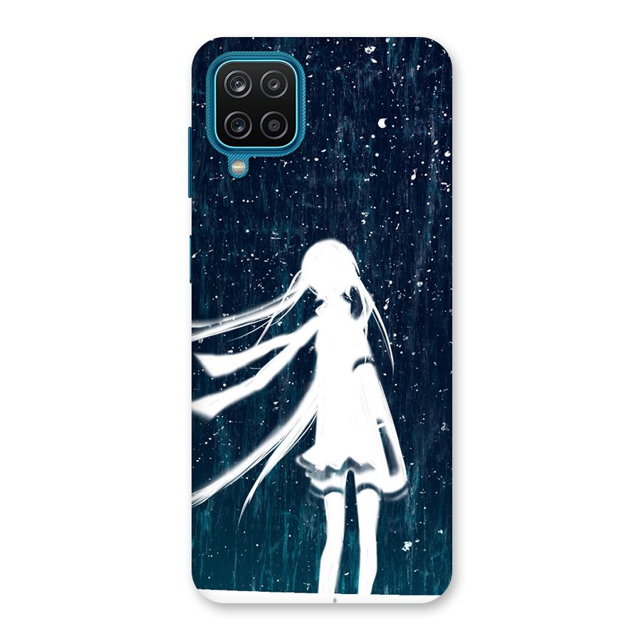 Rain White Girl Back Case for Galaxy F12