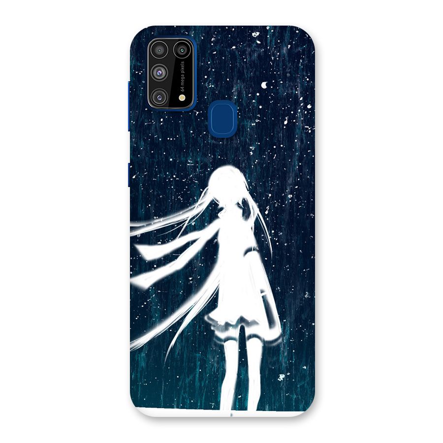 Rain White Girl Back Case for Galaxy F41
